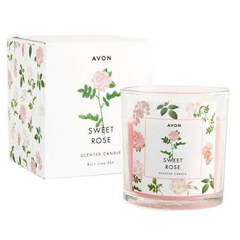 Sweet rose candle 120 grams