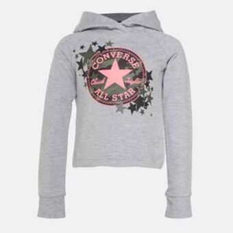 Zando Converse cnvg raglan camo star hoodie grey offer