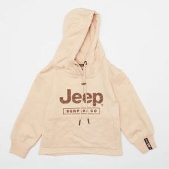 Zando Jeep girls hoodie putty pink offer