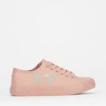 Zando Soviet girls atomic low cut sneakers pink mono/grey offer