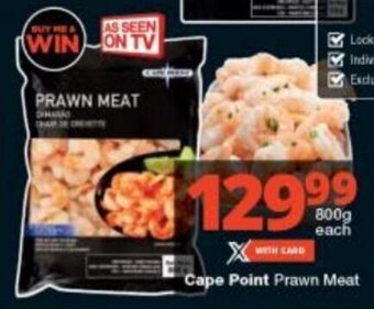 Checkers Cape Point Prawn Meat offer