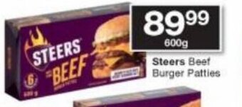 Checkers Steers Beef Burger Patties offer
