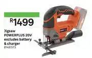 Power plus 20v jigsaw excludes battery & charger 81481573