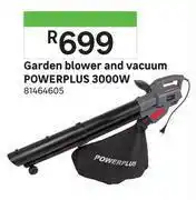 Leroy Merlin Powerplus 3000w garden blower & vacuum 81464605 offer