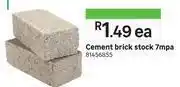 Leroy Merlin Cement brick stock 7 mpa 81456855-each offer