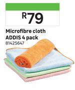 Leroy Merlin Addis microfibre cloth 4 pack 81425647 offer