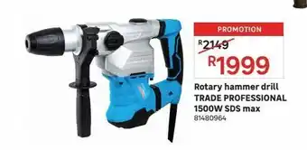 Leroy Merlin Rotary hammer-drill trade professional 1500w sds max offer