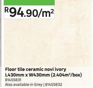 Leroy Merlin Tile offer