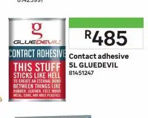 Contact adhesive 5l gluedevil