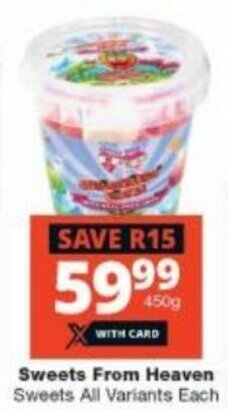 Checkers Sweets From Heaven offer