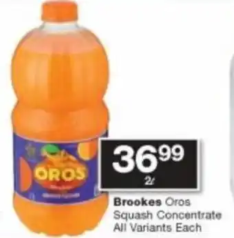 Checkers Brookes Oros Squash Concentrate offer