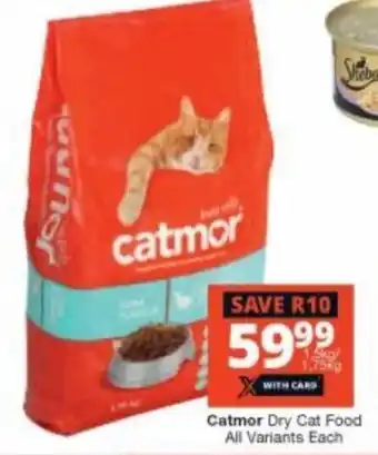 Catmor Dry Cat Food offer at Checkers