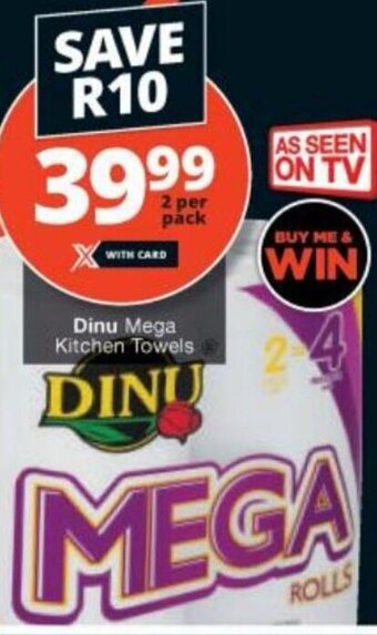 Checkers Dinu Mega Kitchen Towels offer