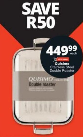 Quisimo Stainless Steel Double Roaster