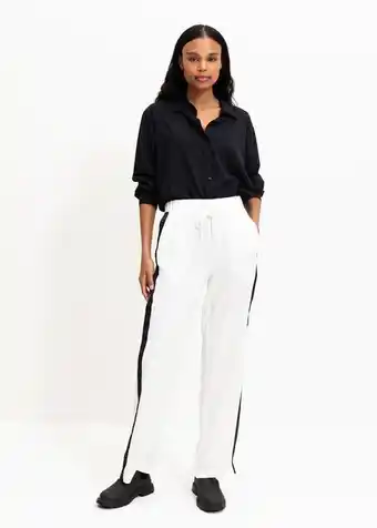 Woolworths Side stripe satin pants offer