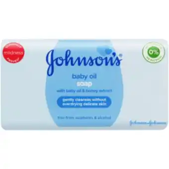 Johnson & johnson baby oil soap 175g