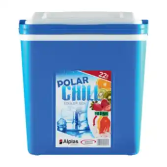 Shoprite Alplas blue polar chill cooler box 22l offer