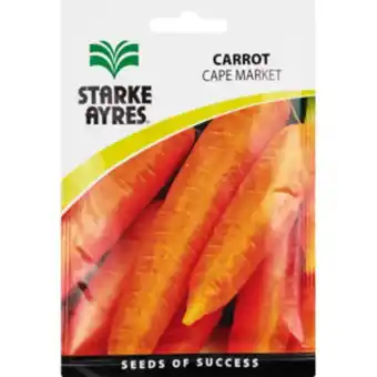 Shoprite Starke ayres carrot variety vegetable seeds offer