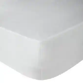Whitehouse Cotton club 400 thread count white sateen fitted sheet with 2 pillowcases offer