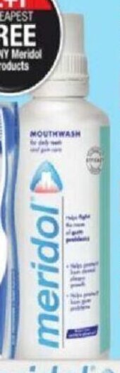 Dis-Chem Meridol Mouthwash 400ml offer
