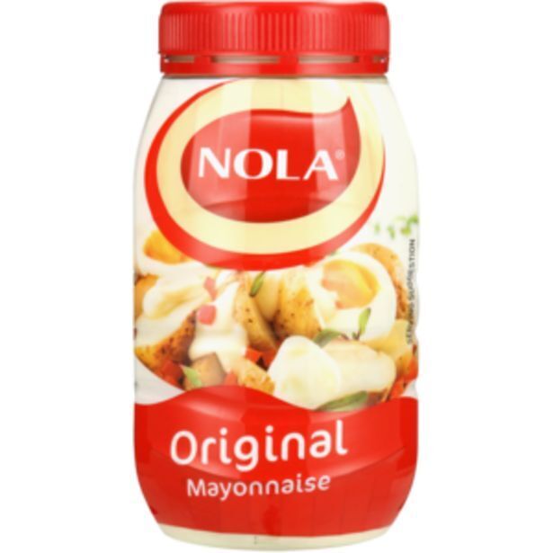 Nola original mayonnaise jar 750g offer at Shoprite