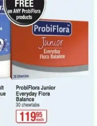 Dis-Chem ProbiFlora Junior Everyday Flora Balance 30 Chewtabs offer