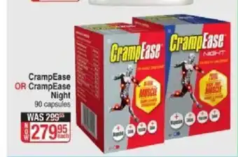 CrampEase or CrampEase Night 90 Capsules
