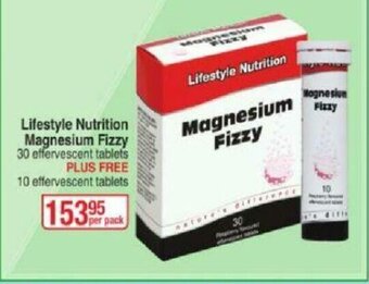 Dis-Chem Lifestyle Nutrition Magnesium Fizzy offer