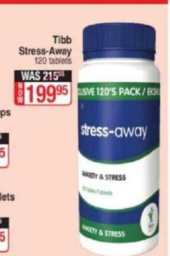 Tibb Stress-Away 120 Tablets