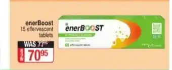 EnerBoost 15 Effervescent Tablets