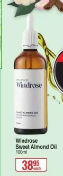 Dis-Chem Windrose Sweet Almond Oil 100ml offer