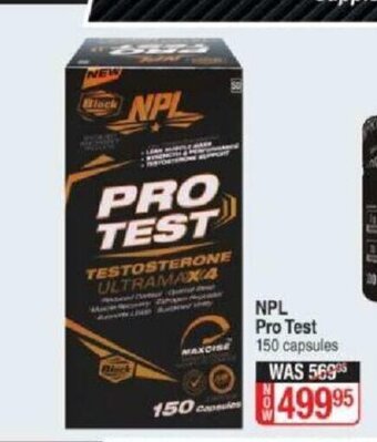 Dis-Chem NPL Pro Test 150 Capsules offer