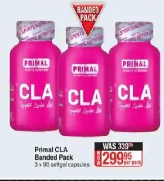 Primal CLA Banded Pack 3x90 Softgel Capsules
