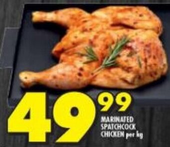 Marinated Spatchcock, Chicken per kg
