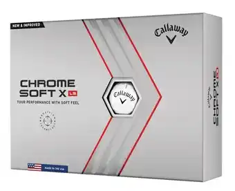The Pro Shop Callaway chrome soft x ls men's golf balls offer