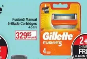 Dis-Chem Fusion 5 Manual 5-Blade Cartridges 4-pack offer
