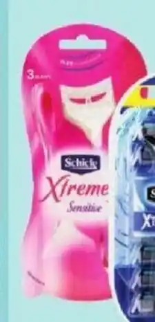 Dis-Chem Schick Xtreme3 Sensitive 3-Blade Razors 4-Pack offer