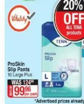 Dis-Chem ProSkin Slip Pants offer