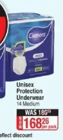 Dis-Chem Unisex Protection Underwear offer
