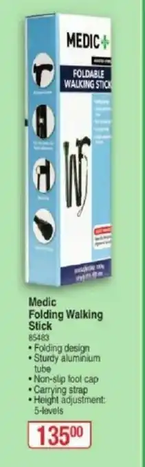 Dis-Chem Medic Folding Walking Stick offer