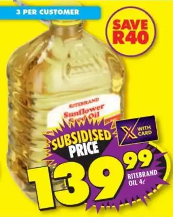 Ritebrand Oil 4 ℓ