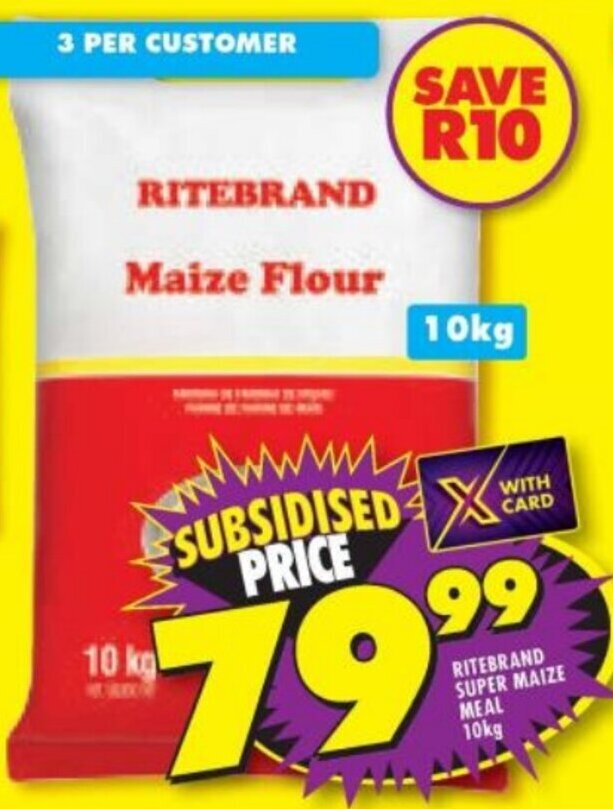 Ritebrand Super Maize Meal 10kg Offer At Shoprite ritebrand-super-maize-meal-10kg-offer-at-shoprite