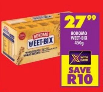 Shoprite Bokomo Weet-Bix 450g offer