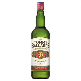 Tommy ballards irish whiskey 750ml