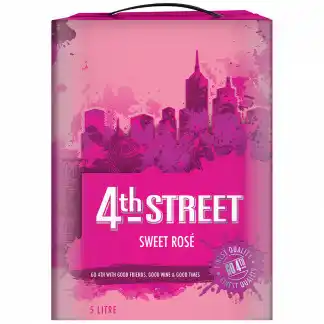 Prestons 4th street sweet rosé  (1x5000ml) offer