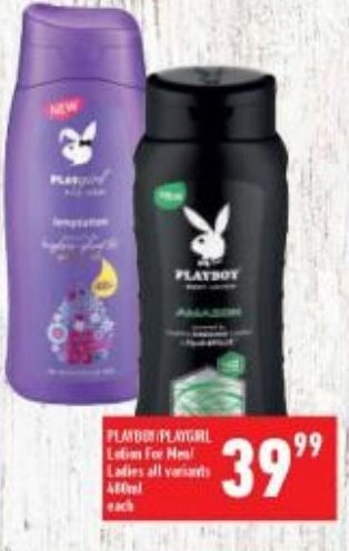 Shoprite Playboy offer