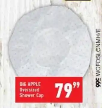 Shoprite Big Apple oversized shower cap offer