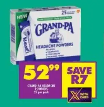 Grand-Pa Headache Powders