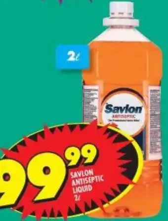 Shoprite Savlon Antiseptic Liquid 2 ℓ offer