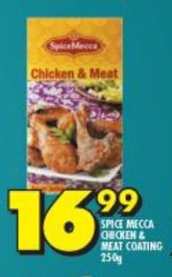 Shoprite Spice Mecca Chicken & Meat Coating 250g offer